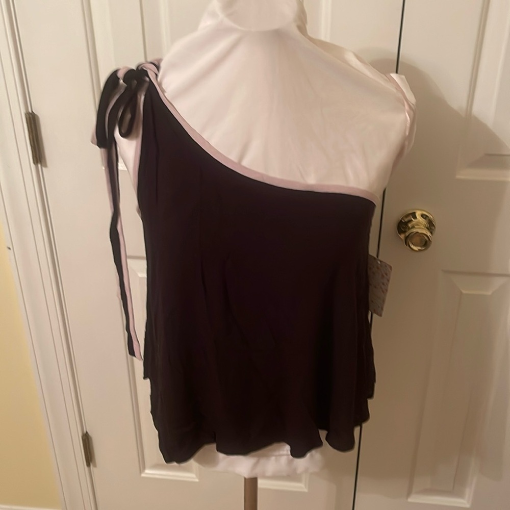 Free People black xs top NWT